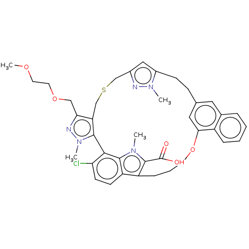Chemical structure of BindingDB Monomer ID 50627194