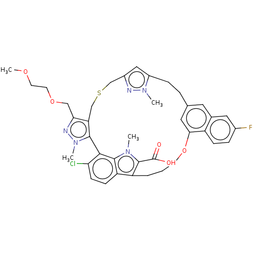 Chemical structure of BindingDB Monomer ID 50627196