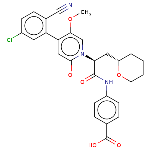 Chemical structure of BindingDB Monomer ID 50628681