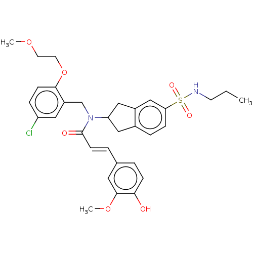 Chemical structure of BindingDB Monomer ID 50631249