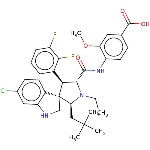 Chemical structure of BindingDB Monomer ID 50631483