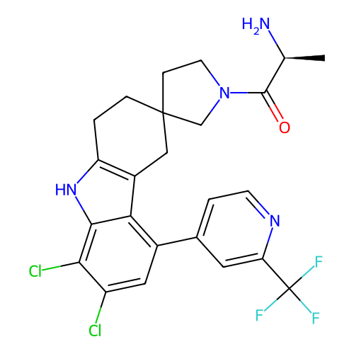 Chemical structure of BindingDB Monomer ID 50644256