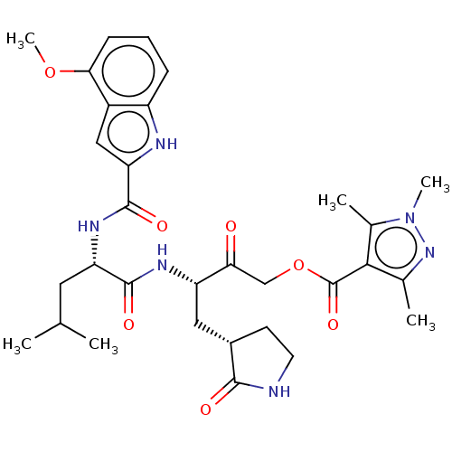 Chemical structure of BindingDB Monomer ID 510031