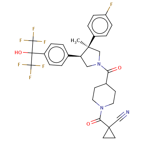 Chemical structure of BindingDB Monomer ID 510670