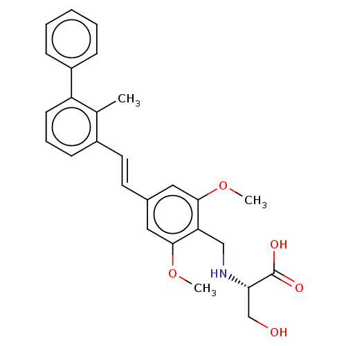 Chemical structure of BindingDB Monomer ID 510734