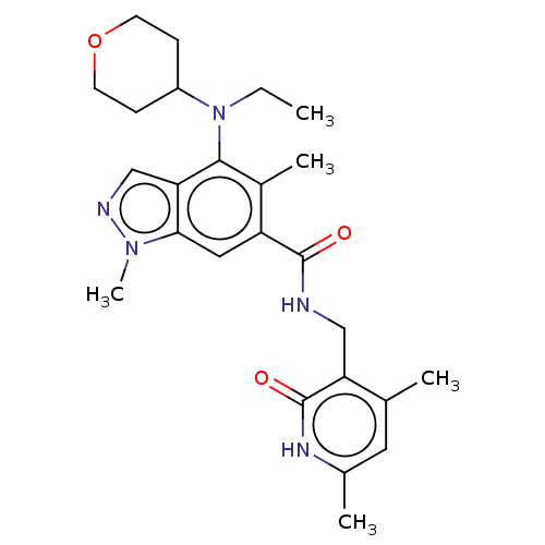 Chemical structure of BindingDB Monomer ID 516834