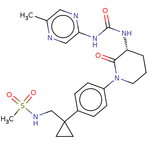 Chemical structure of BindingDB Monomer ID 517768