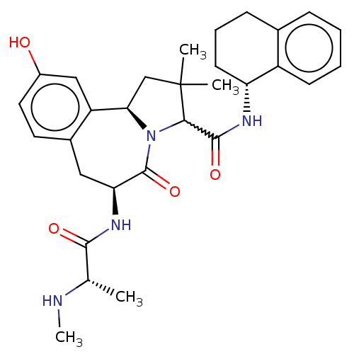 Chemical structure of BindingDB Monomer ID 518381