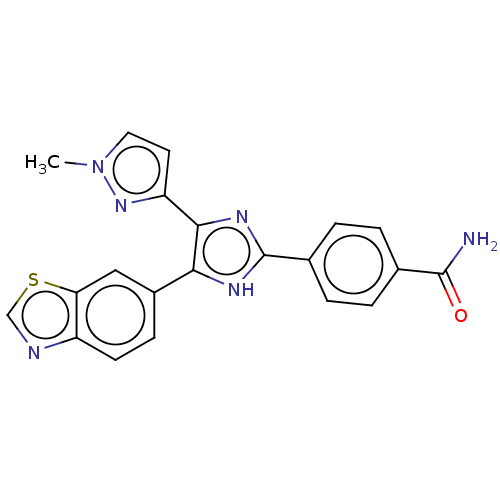 Chemical structure of BindingDB Monomer ID 518465