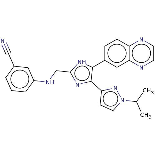 Chemical structure of BindingDB Monomer ID 518469