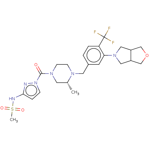 Chemical structure of BindingDB Monomer ID 521467