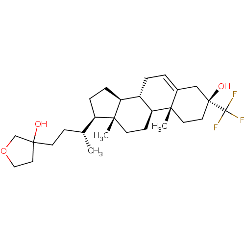 Chemical structure of BindingDB Monomer ID 521562