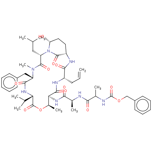 Chemical structure of BindingDB Monomer ID 521757