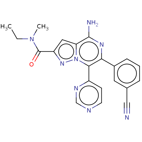 Chemical structure of BindingDB Monomer ID 522513
