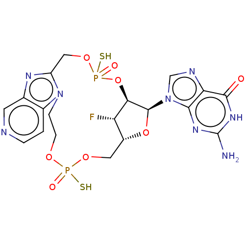 Chemical structure of BindingDB Monomer ID 523173