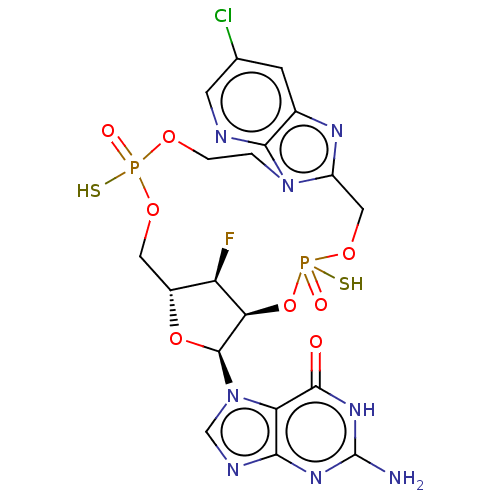 Chemical structure of BindingDB Monomer ID 523183
