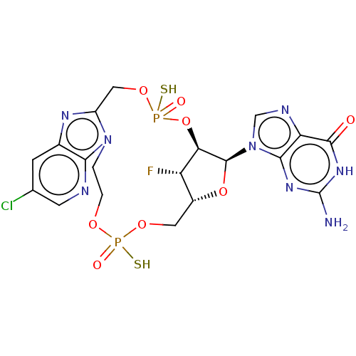 Chemical structure of BindingDB Monomer ID 523189