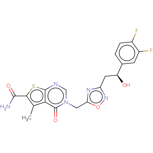 Chemical structure of BindingDB Monomer ID 524054