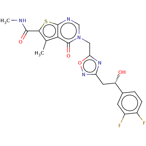 Chemical structure of BindingDB Monomer ID 524063