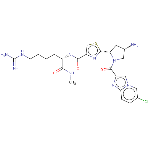 Chemical structure of BindingDB Monomer ID 524437