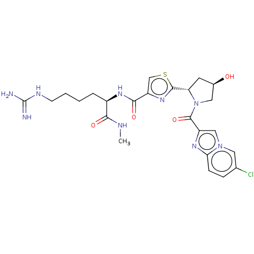 Chemical structure of BindingDB Monomer ID 524440