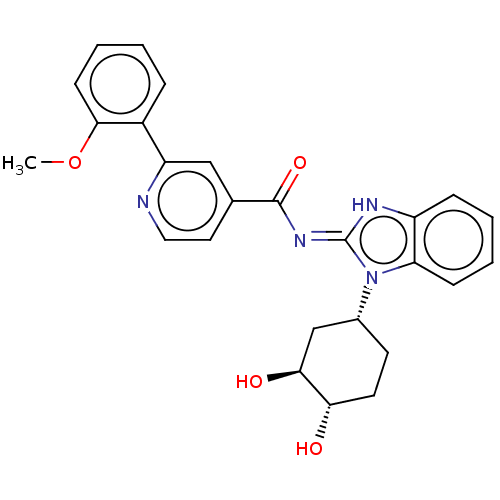 Chemical structure of BindingDB Monomer ID 525520
