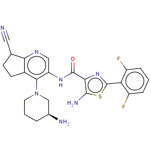 Chemical structure of BindingDB Monomer ID 534634