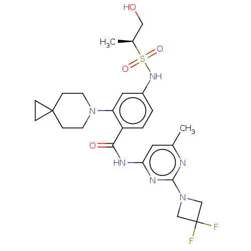 Chemical structure of BindingDB Monomer ID 535666