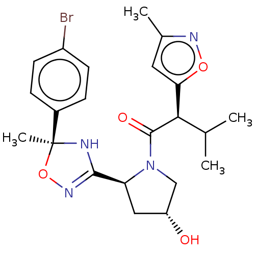 Chemical structure of BindingDB Monomer ID 536250