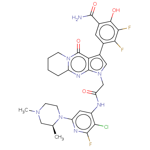 Chemical structure of BindingDB Monomer ID 536462