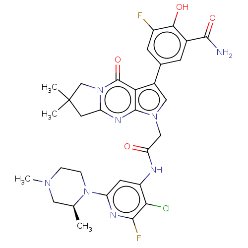 Chemical structure of BindingDB Monomer ID 536500