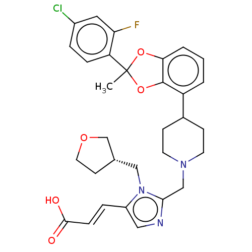 Chemical structure of BindingDB Monomer ID 537059