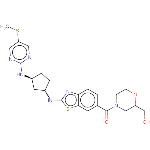 Chemical structure of BindingDB Monomer ID 537863