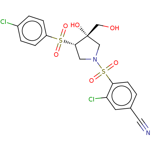 Chemical structure of BindingDB Monomer ID 539885