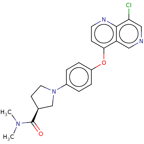 Chemical structure of BindingDB Monomer ID 540062