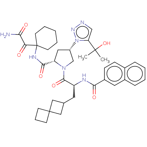 Chemical structure of BindingDB Monomer ID 541389