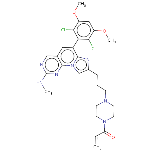 Chemical structure of BindingDB Monomer ID 541750
