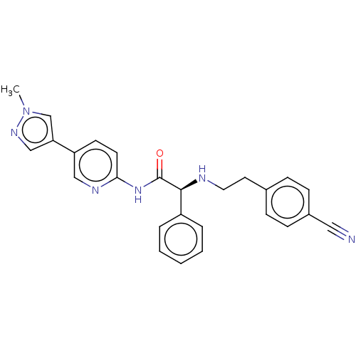 Chemical structure of BindingDB Monomer ID 542118