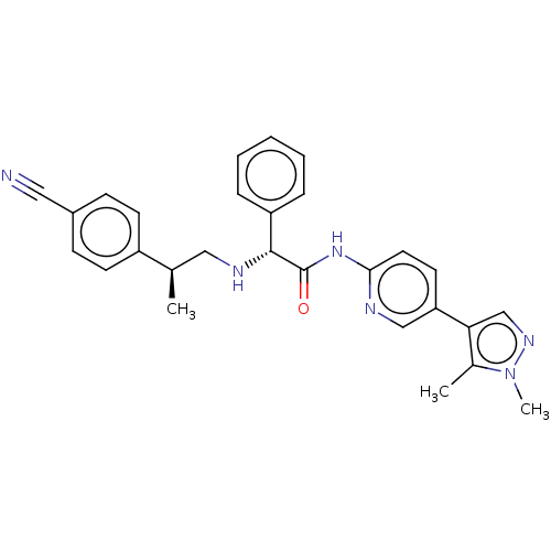 Chemical structure of BindingDB Monomer ID 542348