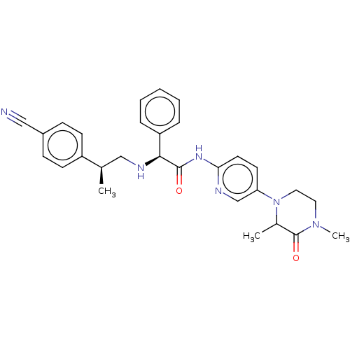 Chemical structure of BindingDB Monomer ID 542375