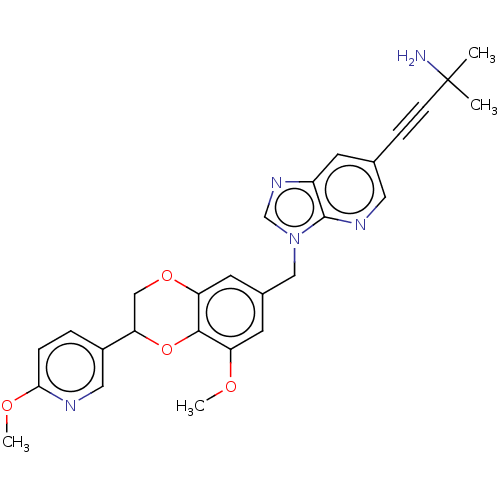 Chemical structure of BindingDB Monomer ID 542750