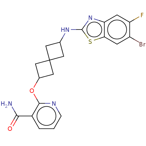 Chemical structure of BindingDB Monomer ID 543833