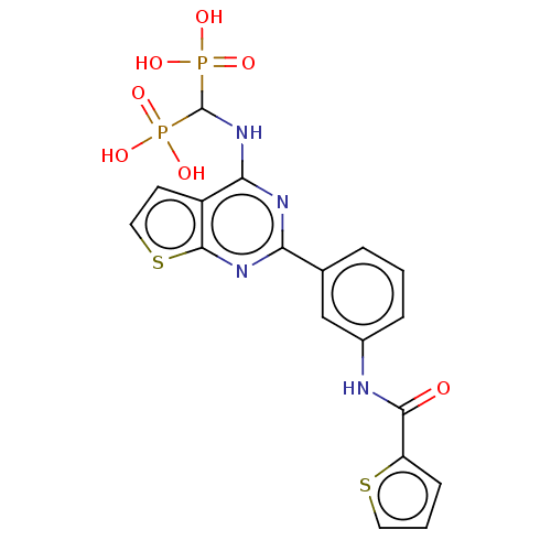 Chemical structure of BindingDB Monomer ID 543971