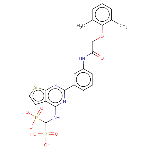 Chemical structure of BindingDB Monomer ID 543991