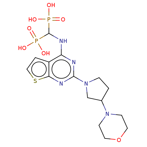 Chemical structure of BindingDB Monomer ID 544016