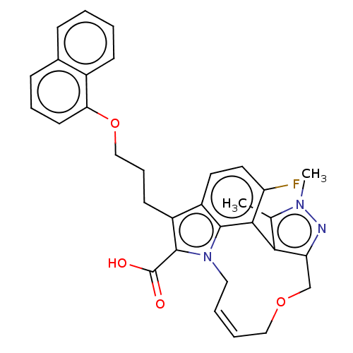 Chemical structure of BindingDB Monomer ID 544459