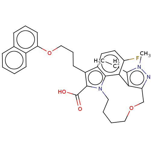 Chemical structure of BindingDB Monomer ID 544465