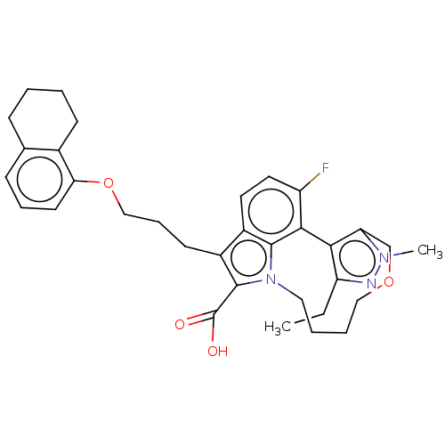 Chemical structure of BindingDB Monomer ID 544508