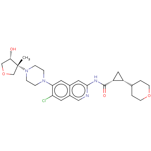 Chemical structure of BindingDB Monomer ID 548522