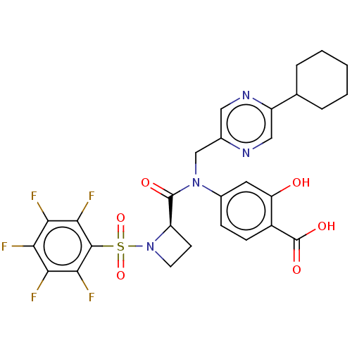 Chemical structure of BindingDB Monomer ID 549121